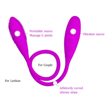 Silikona Dual Bullet Vibratori Anālais Plug Vibrējošais Massager Lesbiešu G spot Vibrators Klitora Stimulators Seksa Rotaļlietu Sieviete, Pāris