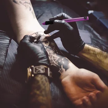 3D Tetovējums Rokas Adatu Tetovējums Iesācējiem Prakse Rokā Nūju Kule Stick Tetovējums Komplektu DIY Tetovējums Iesācējiem Tetovējums Komplektu Roku Pabāzt Stick