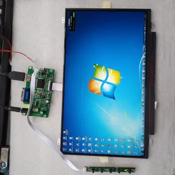 Par N156BGE-E32 HDMI DIY EDP LED LCD VADĪTĀJA Kontrolieris uzrauga valdes KOMPLEKTS VGA 1366X768 EKRĀNA 30Pin 15.6