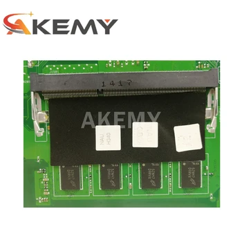Akemy X751NV sākotnējā mainboard par ASUS X751NA X751N Klēpjdators mātesplatē X751NV mainboard ar 4 GB-operatīvā ATMIŅA N3050 / N3060