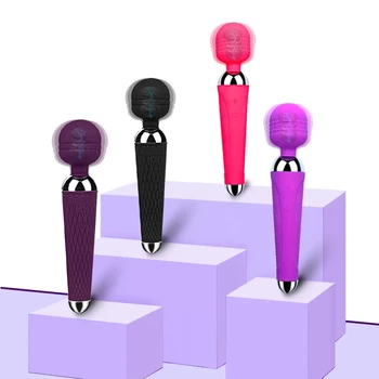 Bezvadu Dildo AV Vibrators Burvju Nūjiņu Sievietes Klitora Stimulators USB Lādējamu Massager Seksa Rotaļlietas Pieaugušajiem 18 sieviešu sievietēm