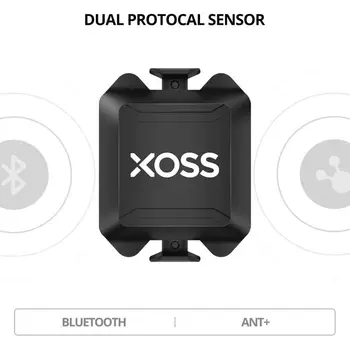 XOSS Riteņbraukšana Duālais Režīms, Sirdsdarbības Monitori un Ātrums, Ritms Sensors Velo Dators Spidometrs ANT+ Bluetooth GARMIN IGPSPORT