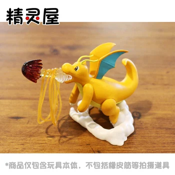 TAKARA TOMY Īstas KONFEKTES ROTAĻLIETAS Pokemon Pikachu Porygon Dragonite Rīcības Attēls Modelis Rotaļlietas