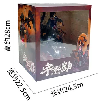 Akatsuki Uchiha Itachi 30cm Gk Modelis Statuja Anime Naruto Itachi Ar Vārnu Rīcības Attēls Dāvanu Rotaļlietas Bērniem Kolekciju Lelle