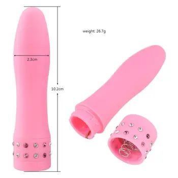 Mini Bullet Vibrators Maksts Masāžu G Spot Vibratori Burvju Nūjiņu Dildo Maksts Un Klitora Stimulators Vibrējošais Seksa Rotaļlietas Sievietēm 18