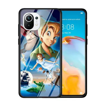 Disney princess, Tinkerbell, lai Xiaomi Mi 11 Ultra Lite 10T, Ņemiet vērā, 10 9T Pro CC9 CC9E 5G Luksusa Rūdīts Stikls Tālrunis Lietu Vāku