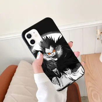 Anime, Manga Death Note Telefonu Gadījumā iPhone 11 12 Mini 13 Pro XS Max X 8 7 6s Plus 5 SE XR Shell