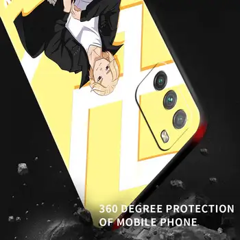 Tokijas Anime Revengers JAPĀNA Silikona Phone Gadījumā Xiaomi Poco X3 NFC M3 Pro 5G Pocophone F1, F3 GT Redmi Piezīme 9S Segtu Capa