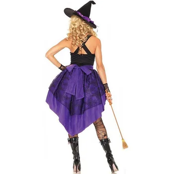 Sexy Vienotu Kārdinājumam Raganu Kostīmu Velna Kostīms Pieaugušo Halloween Cosplay Kostīms