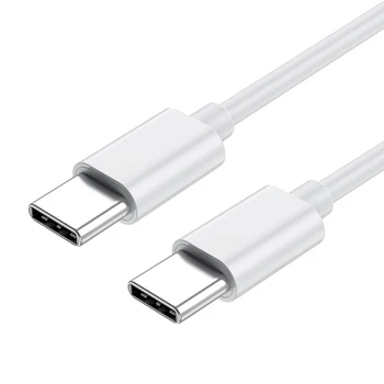 10pcs/daudz USB C USB C Ātrās Uzlādes Kabelis priekš Samsung S20 S21 par macbook 1m USB Vadu C