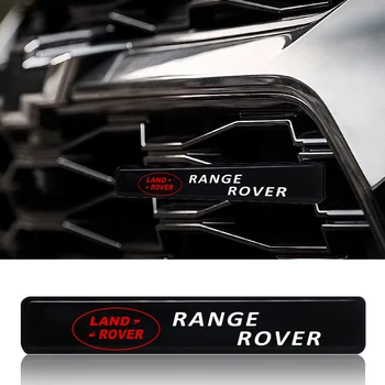 Auto ABS Chrome Priekšējā Pārsega Restes Emblēma LED Auto Stils Dekoratīvie Gaismas Land Rover A9 Range Rover Evoque Sport Freelander
