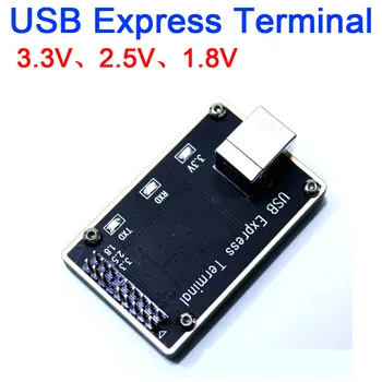 DYKB USB Express Termināļa High Speed Termināls COM Pārvades spriegums: 3.3 V, 2,5 V, 1.8 V Saderīgu PC3000 un MRT