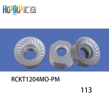 RCKT Coromant RCKT1204MO PM 113 Augstas Kvalitātes Volframa Frēzēšanas Darbarīki, Karbīda Slīpēšanas Ievieto CNC Virpu Mašīna