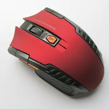 2.4 Ghz Mini Bezvadu Optical Gaming Mouse & USB Uztvērējs 1200 dpi PC Klēpjdators