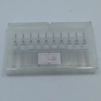 10Pcs 1.0 mm Urbju Maršrutētāju Bitu Importa Karbīda PCB Drukas plates Mini CNC Uzstādīt Kokapstrādes Instrumentus.