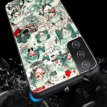 Genshin Ietekmes Anime Mobilo Telefonu Gadījumā Samsung Galaxy S21 Ultra S20 FE S10 5G S8 S9 Plus S10e S7 Malu Mobilo Telefonu Vāciņu
