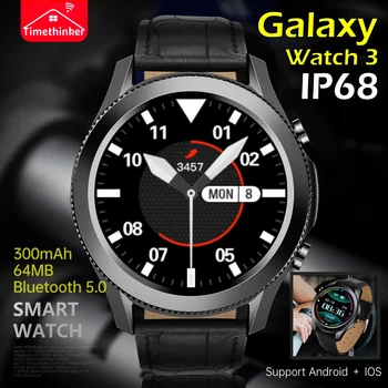 Ir 2021. Jaunu Modes Pilnībā Touch Smart Skatīties IP68 Ūdensnecaurlaidīga Galaxy Watch3 Bluetooth Zvanu Sporta Fitnesa Smartwatch IOS Android