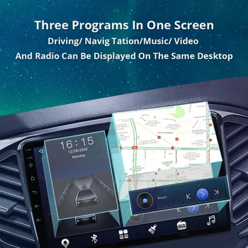2DIN Android10 Auto Radio Kia RIO 2 RIO2 no 2005. līdz 2011. gadam GPS Navigācijas Autoradio Auto Multimedia Player DSP Stereo Uztvērēju Carplay