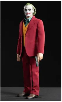 CEN-M13 1/6 Komiķis Joker Klauns Joaquin Klauns, Sarkans Uzvalks Apģērbu Piederumu 12 collu Darbības Rādītāji Ķermeņa Noliktavā