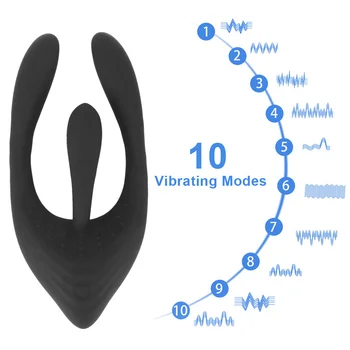G-spot Vibrators Laiku Aizkavēt Ejakulāciju Klitora Stimulācijas Dzimumlocekļa Gredzeni 10 Režīmā Dzelksnis Massager Seksa Rotaļlietas Vīriešiem Sievietēm