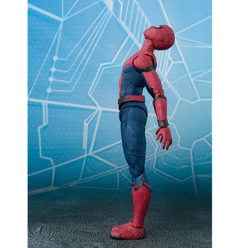 15cm Brīnums Zirnekļcilvēka Rīcības Attēls Homecoming Veikt Schoolbag Avengers Statuetes Lelles Modelis Rotaļlietas Disney Halloween Ziemassvētkiem