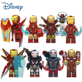 800pcs Disney Rotaļlietas Brīnums Lego Avengers Dzelzs Vīrs Thor Kara Robots Leļļu Zēns Rotaļu Kompleksa Bērnu Dzimšanas dienu un Jaunā Gada Dāvanu