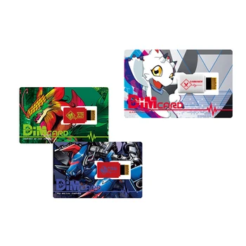Bandai Anime MILKING PIEDZĪVOJUMU Krāsu Ekrāns Skatīties Life Aproce Agumon Gabumon Rīcības Attēls DIM Atmiņas Kartes Bērniem, Rotaļlietas, Dāvanas,