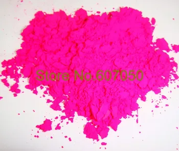 50gram x NEON Rose Luminiscences Krāsas Pigmenta Pulveris Nagu laka&Glezniecība&Poligrāfija