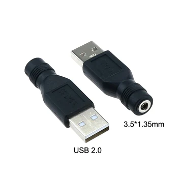YuXi DC 3.5*1.35 4.0*1.7 mm sieviešu jack spraudņa adapteris Savienotājs Mikro USB / USB 2.0 Vīriešu Strāvas Adapteris