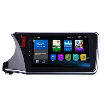 Auto Stereo priekš Honda city-2017 Octa Core Android 10.0 Auto DVD GPS Navigācijas Spēlētājs Deckless Radio wifi headunit