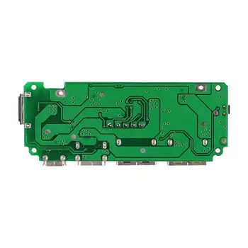 LED Dual USB 5V 2.4 Mikro/Type-C, USB Mobile Power Bank 18650 Uzlādes Moduli Litija Akumulatoru Lādētāju, Kuģa elektriskās Ķēdes Aizsardzība