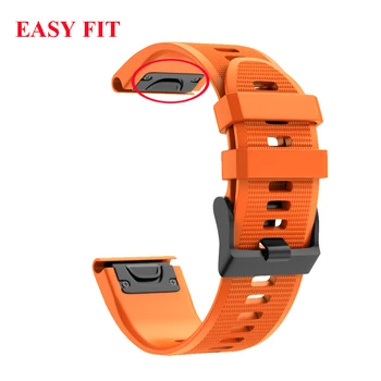 22MM QuickFit Watchband Siksnu Garmin Priekštecis 945 935 Easyfit Silikona Siksniņa Par Garmin Fenix 6 6 Pro Fenix 5 5Plus