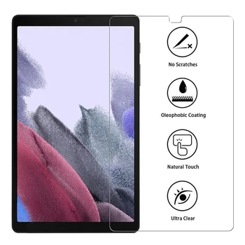 9H Rūdīts Stikls Priekš Samsung Galaxy Tab A7 Lite 8.7 Collu Ekrāna Aizsargs, ir 2021. SM-T220 T225 Anti Scratch Tablete Aizsardzības Plēves