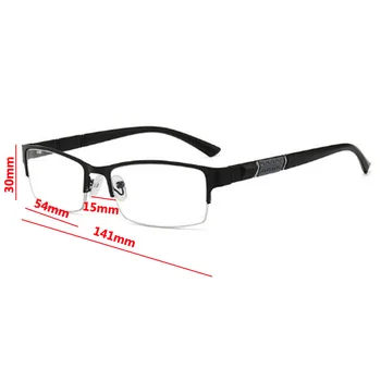 Jauna Tendence, Lasīšanas Brilles Vīrieši Un Sievietes, Augstas Kvalitātes Puse Kadru Uzņēmuma Birojā Vīriešiem Lasīšanas Brilles Dioptriju 0 +1.0 Līdz +4.0