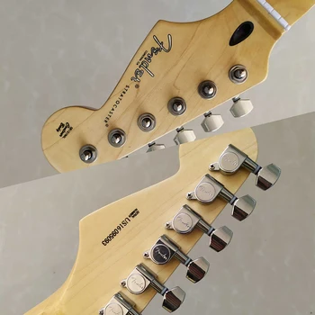22 Frets Elektriskā Ģitāra, Kakla GRG226DXD Elektriskā ģitāra, kakla ar Fender logo Ģitāra Naglas Uztvērējs