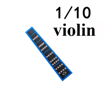 20 gab 4/4-1/10 klaviatūra uzlīme vijole soļa stāvokli uzlīmes bez līmes pirkstu pozīcijas uzlīmes prakses treneris mēroga uzlīme