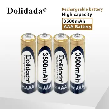2-20pcs 1,2 v NIMH AAA Baterijas 3500mah Uzlādējams Akumulators ni-mh baterijas AAA baterija uzlādējams Tālvadības Rotaļlieta