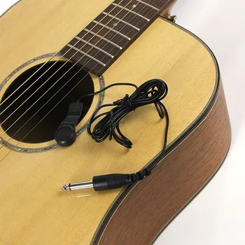Cherub WCP-55 Guitar Pickup Vijolei Bandžo Mandolīna havajiešu ģitāra Clip-on ar 1/4 Jack 2.5 M Kabeli, Kompaktu Skaņas Uztveršanas Piederumi