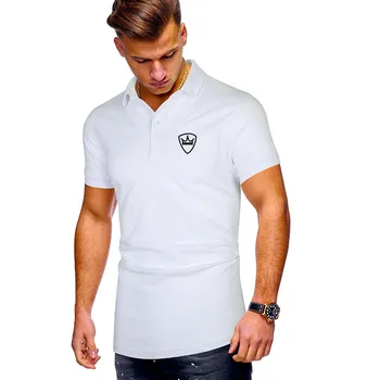Ir 2021. Jaunu Vīriešu JORDAN Brand POLO Krekls Business Casual Stilā, Vasaras Vīriešu T-Krekls Ērts Un Elpojošs Poliesteris Auduma