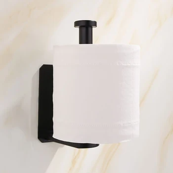 Nerūsējošā tērauda papīra dvieļu plaukts pašlīmējošās Tualetes Papīra Turētājs Toilet Roll Stick uz Sienas Vannas Virtuves
